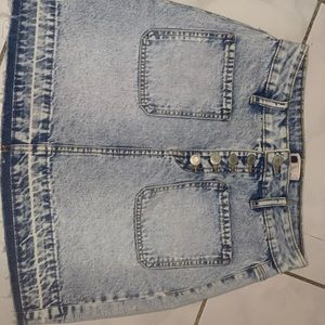 Denim skirt